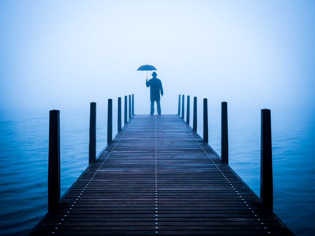 "'Opportunity is often delivered in a fog of uncertainty.'" by Thomas Leuthard is licensed under CC BY 2.0.